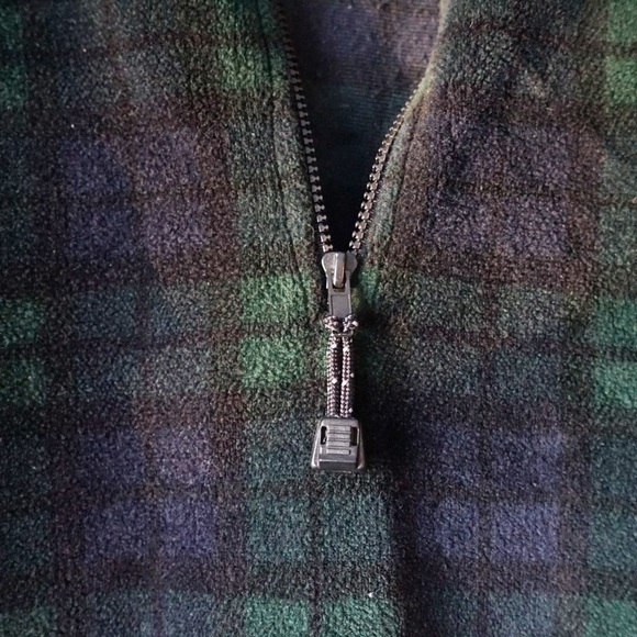 Plaid Fleece Pullover - Picture 2 of 5